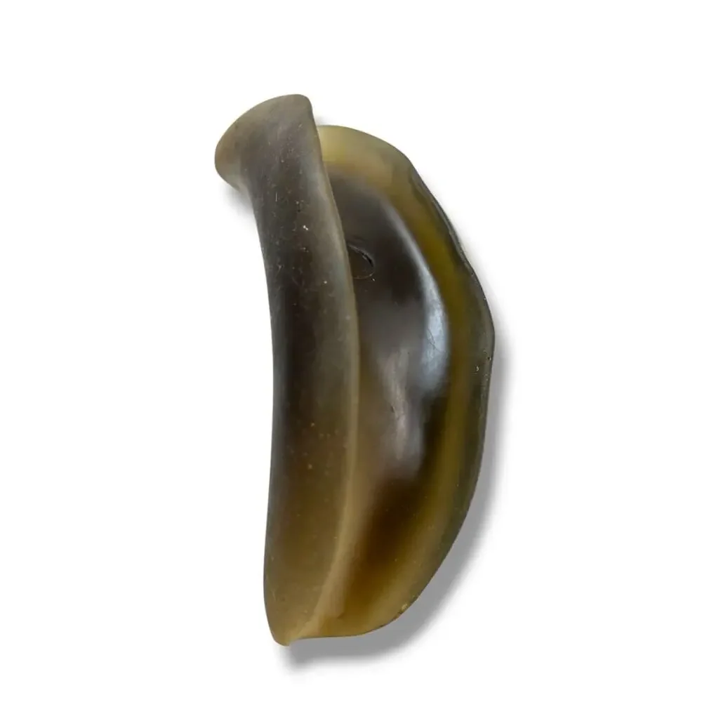Salon Shampoo Bowl Neck Rest Brown Rubbery Crescent Shape
